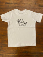 Load image into Gallery viewer, Aloha is Love Youth T-Shirt
