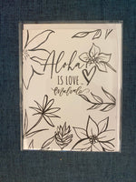 画像をギャラリービューアに読み込む, Aloha is Love Card
