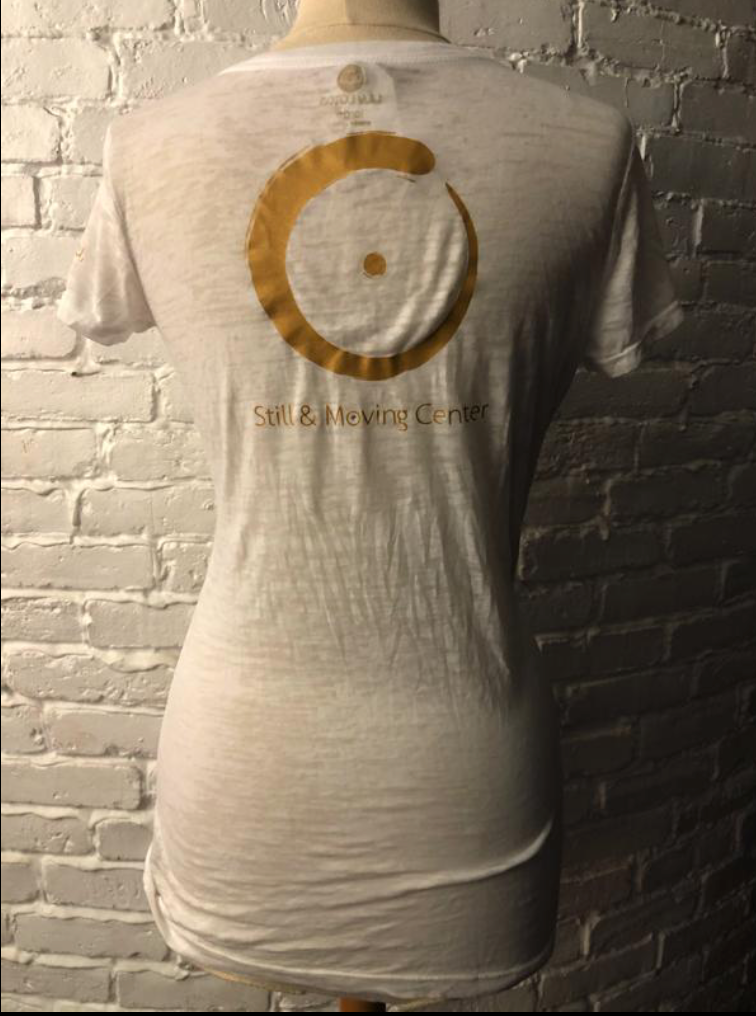 [Lily Lotus] Tops: Burnout V-neck with SMC original Logo オリジナルロゴTシャツ