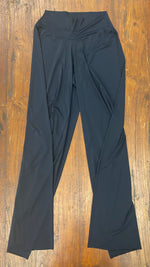 Load image into Gallery viewer, Lilikoi Luxe:Palazzo Pants:Fluity Palazzo Pants - SOLID BLACK
