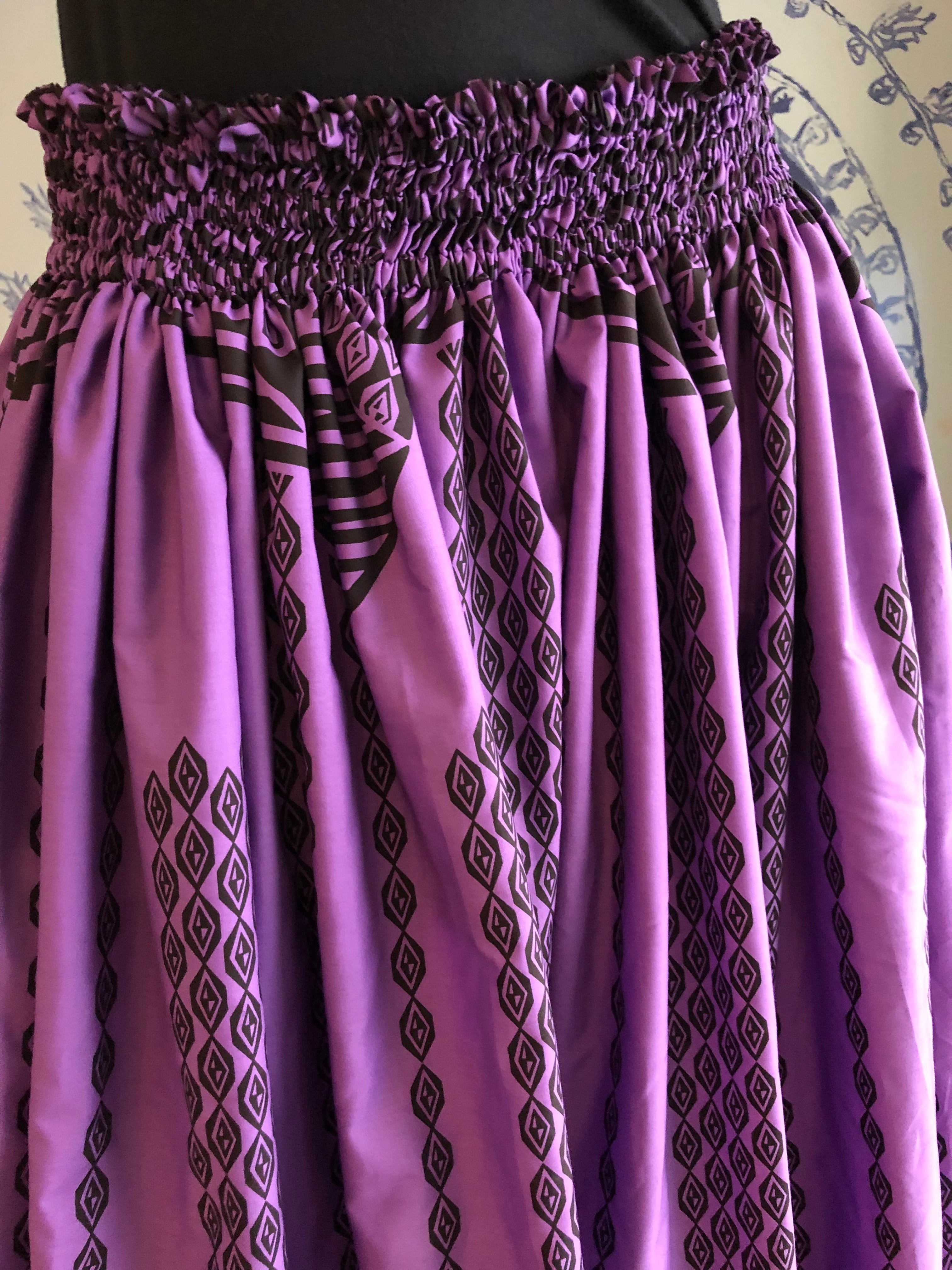 Fall 2021 Purple Skirt: Close Up